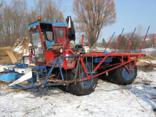 Nádaratás - nádarató gép2